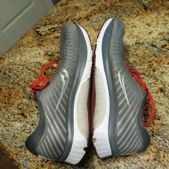 Saucony Mens Guide 13 S20548-30 Gray Running Shoes Sneakers Size 9 - Picture 5 of 12